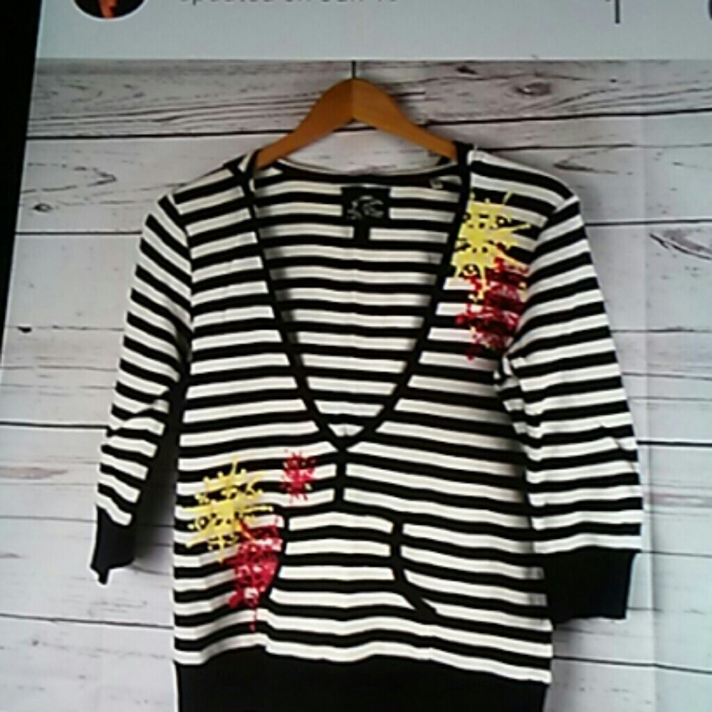 Hoodie with 3/4 sleeve M